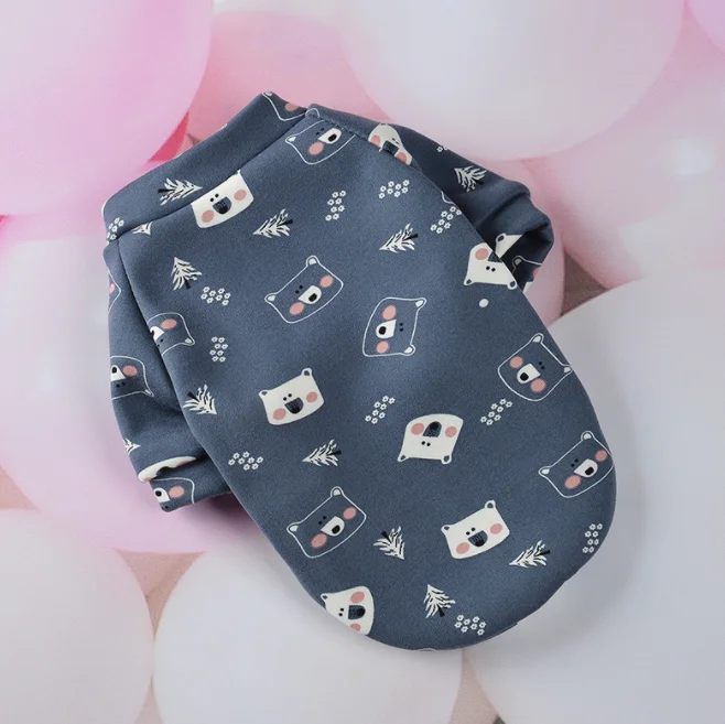 Милая одежда для домашних животных летняя рубашка с героями мультфильмов повседневные жилеты футболка котом щенков собак качественная Классическая однотонная из полиэстера