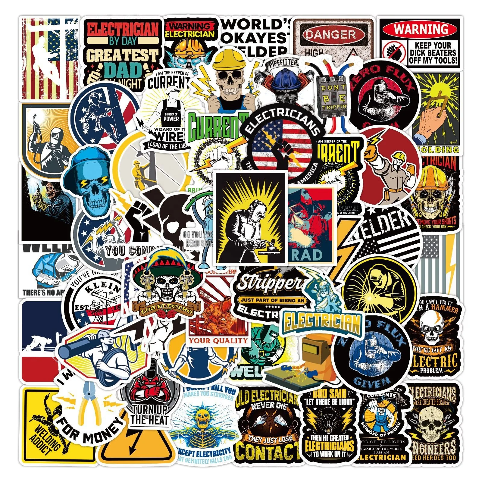 50/100pcs Decoration Stickers For Notebook Diary Motorcycle Skateboard Computer Decal Cartoon Luggage Graffiti Sticker