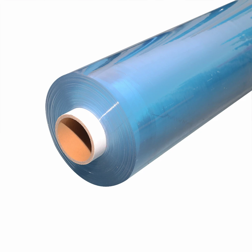 factory direct super clear pvc film for textile packing
