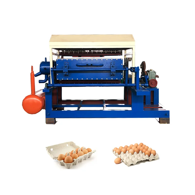 Automatic 2000 pcs egg tray making machine line farm use for sale