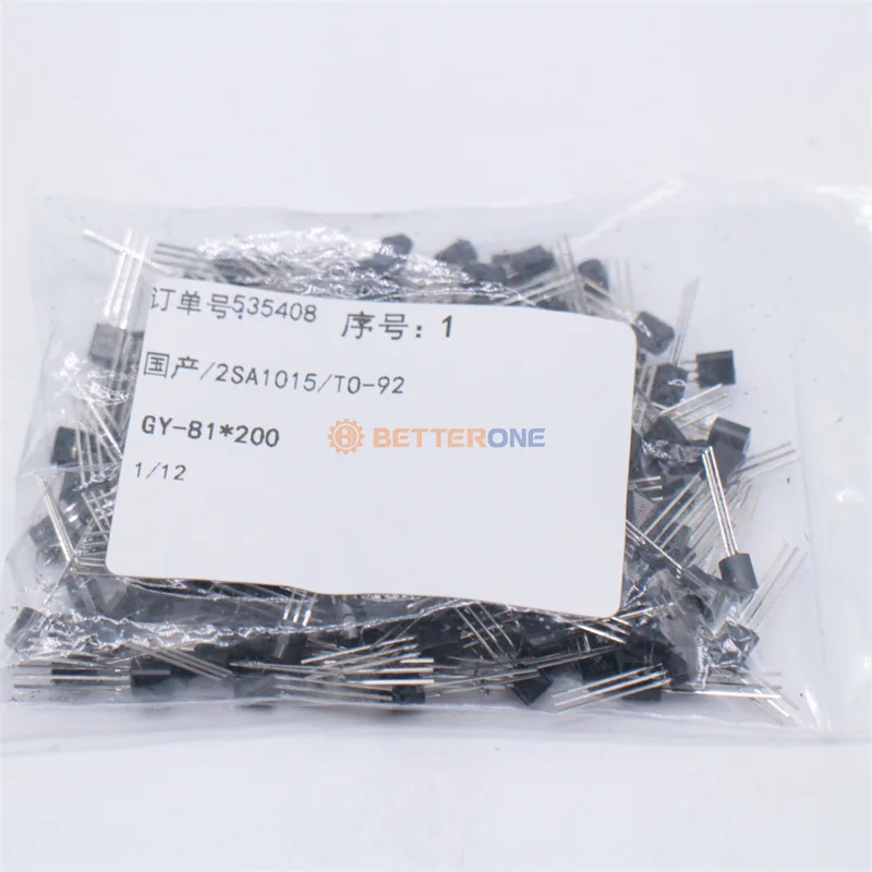 New original 2SA1015 Transistors PNP PCB Surface Mounting Power Transistor MOSFET Transistors 50V 0.15A