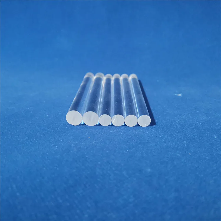 Настраиваемые термостойкие прозрачные плавленые кварцевые боросиликатные кремниевые кварцевые стержни