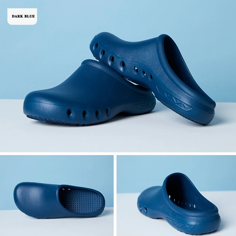 Anti-Slip Chef Safety Shoes Men Women Shoes Hospital Medical Surgical Work Shoes Slippers