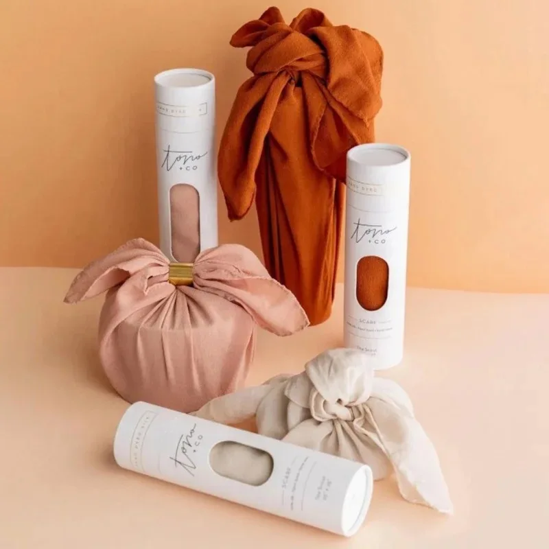 Wholesale High Quality Round Paper Tube Packaging Perfume Bottle Quick Dry Clothes Packaging