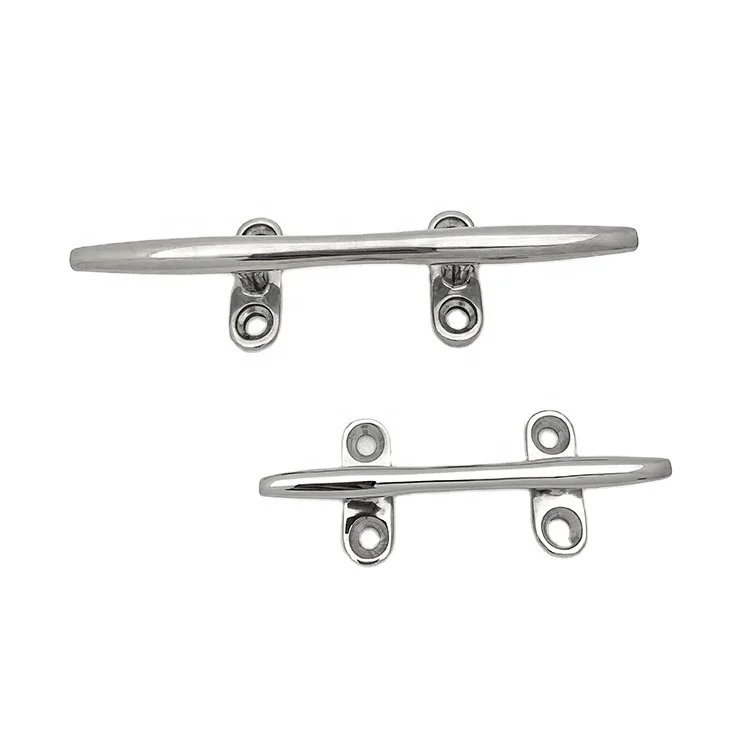 316 stainless steel Marine hardware yacht  humpbacked cleat for boats