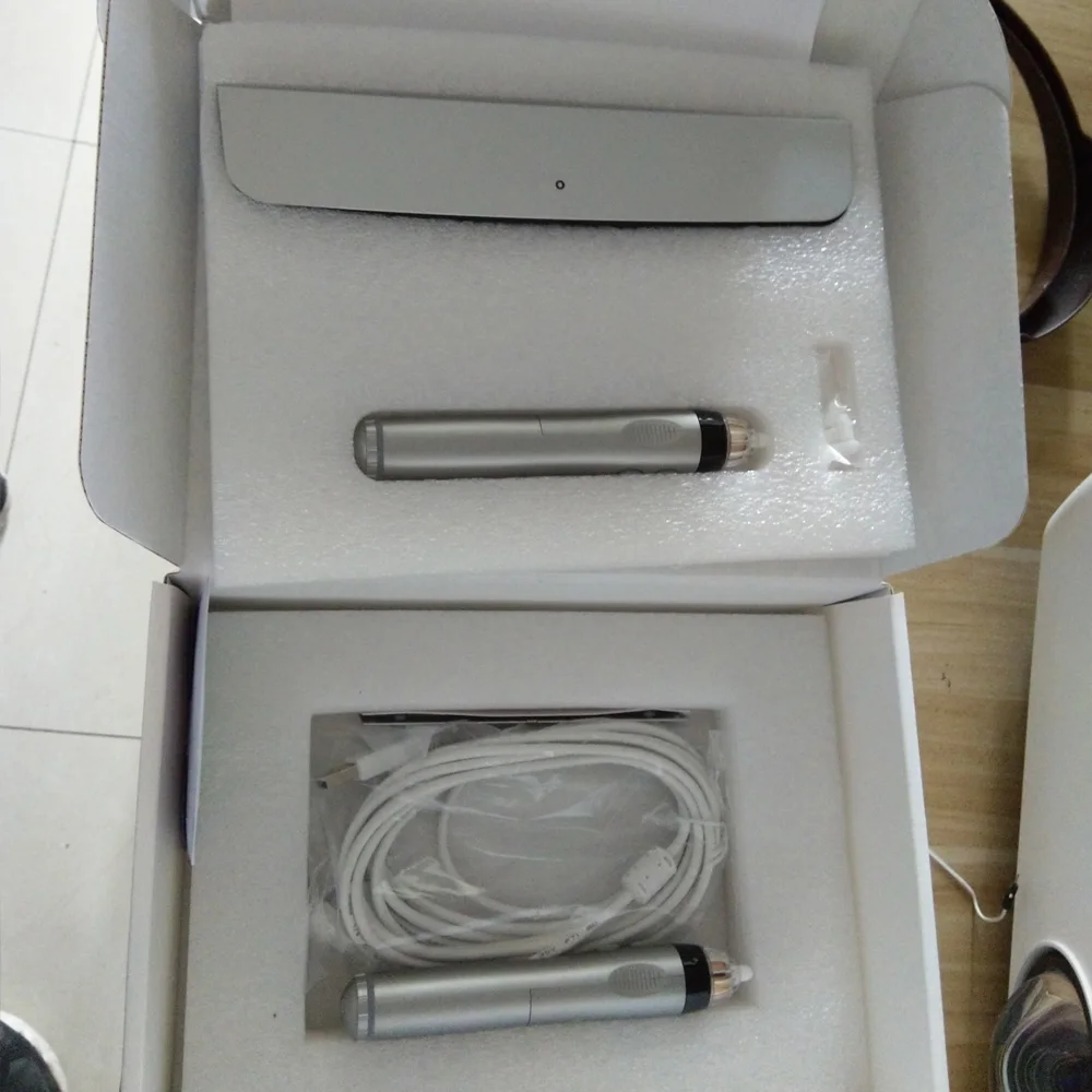 Ultrasonic device converts projector connected with computer school teaching system.