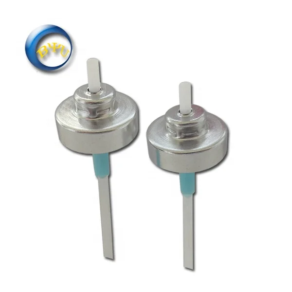 BYU manufacture aerosol metered valve with 20mm aerosol metering valve