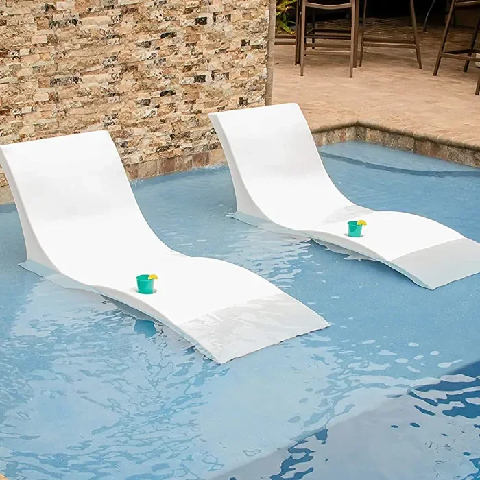 Hot Sale Outdoor hotel furniture waterproof garden Patio Sunbed Swimming Pool beach Sun lounger
