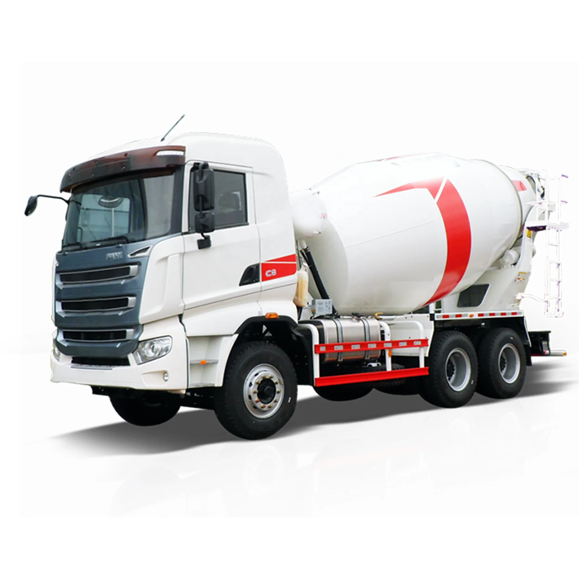 China New 10m3 Concrete Mixer Truck SY410C-8 with Euro3 Emission