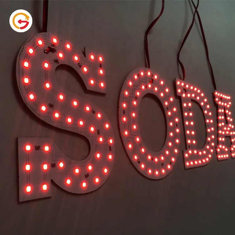 JAGUARSIGN Manufacturer Custom Ultrathin LED Sign Illuminated Advertising CBD LED Signs for Shop Store