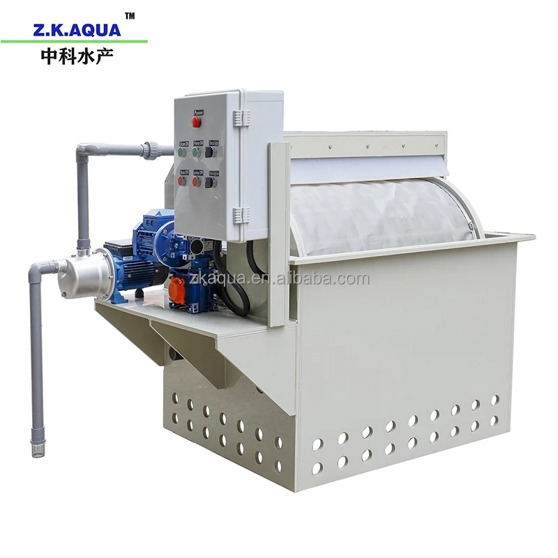 OEM factory sale RAS other aquaculture equipment rotary drum filter aquaculture fish farming