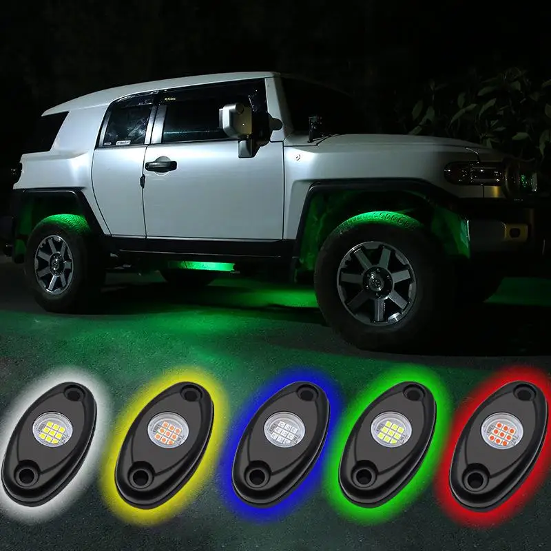 1PC Car Chassis Light For Trucks LED Rock Lights Universal With Auto Chassis Lamp for Pickup Off Road Jeep SUV ATV UTV Car