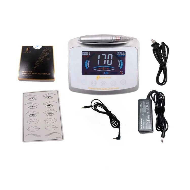 Biomaser Personal Custom Tattoo Machine Digital Permanent Makeup Control Micropigmentation System machine for tattoo eyebrow