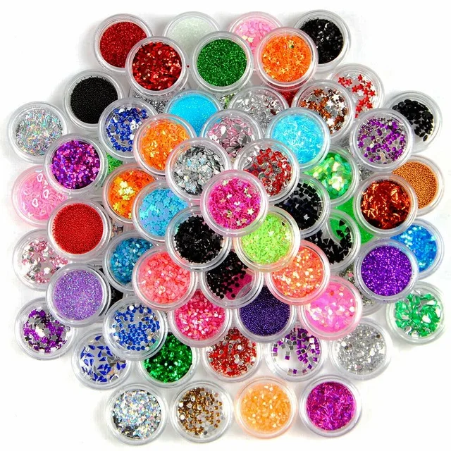 Оптом Красочный косметический голографический блеск для ногтей G4306 HOLO-LIGHT фиолетовый