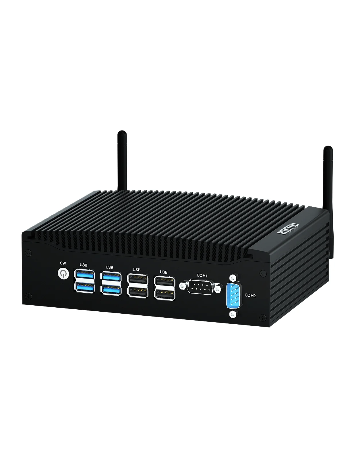 Explosive Product Fanless Industrial Core i5 8260U Computers Desktops RAM 64GB 8 USB Dual LAN COM HD-MI Display Mini PCs
