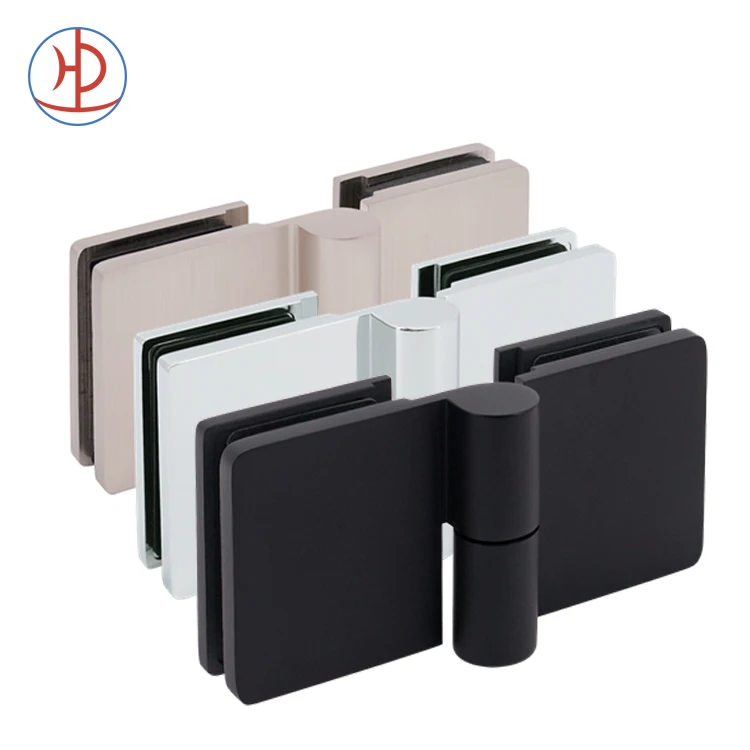 Brass Material Outer and Interior Swing Lifting Soft Close Shower Glass Door Hinge