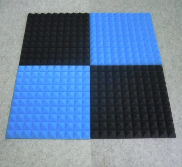 Акустическая пена Звукопоглощающая Пирамида студийная обработка стеновые панели 50*50*5 см огнеупорный пенный материал