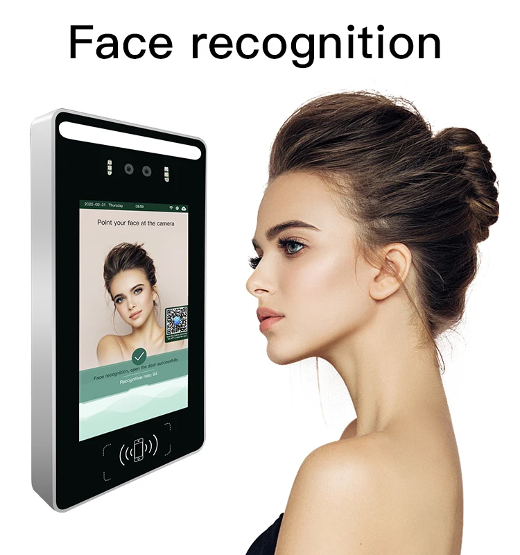 7 inch Facial Recognition   Access Control  door phone Multi-apartment video entry phone door station for multiple apartment