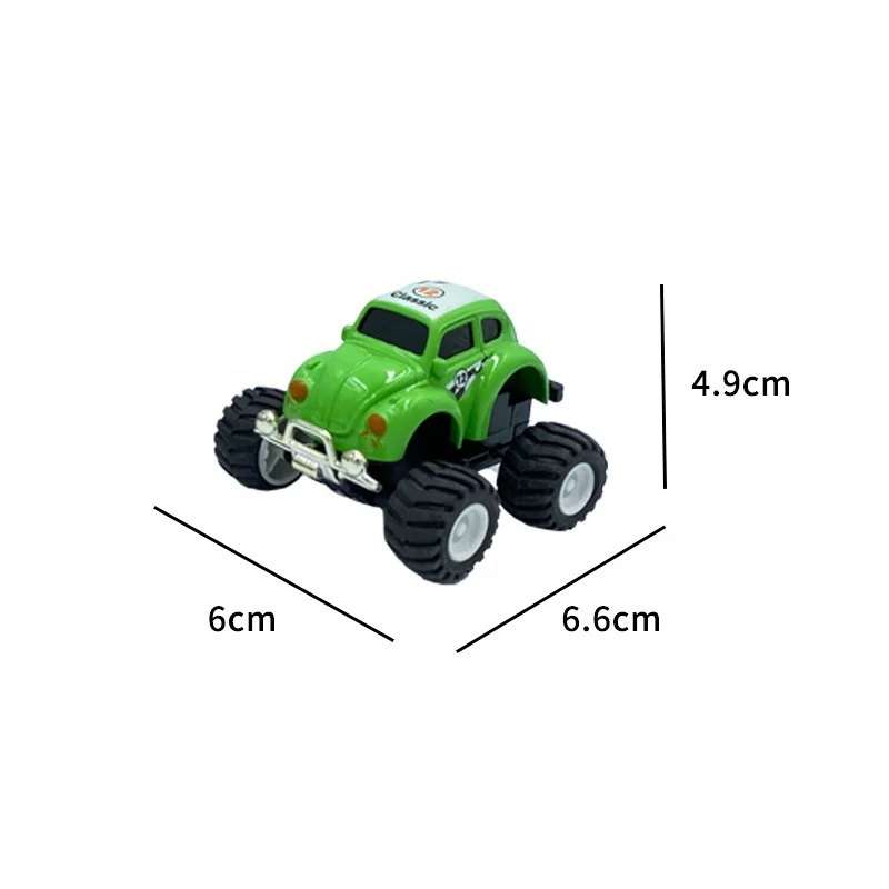 Hot sell mini pull back car big wheels metal car 1:64 scale diecast toy vehicles alloy model car