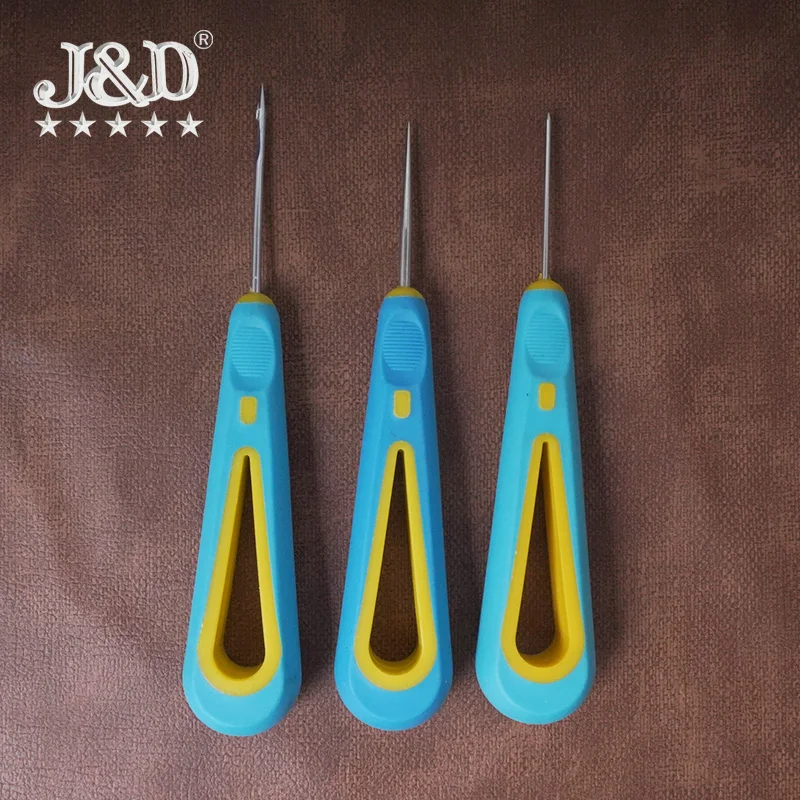Silicone belt holes belt hooks on the shoe awl rubber handle perforated by hand repair shoes insert sole needle cone