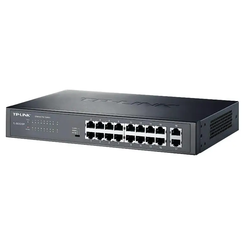 Для TP-LINK TL-SG1218P 18 порты гигабитный сетевой переключатели 16 портов poe адаптер питания ethernet-коммутатор tp link