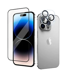 2023 design frosted incassable ESD tempered glass screen protector For iPhone 14 13 12 Pro Mini Max plus lens glass protector