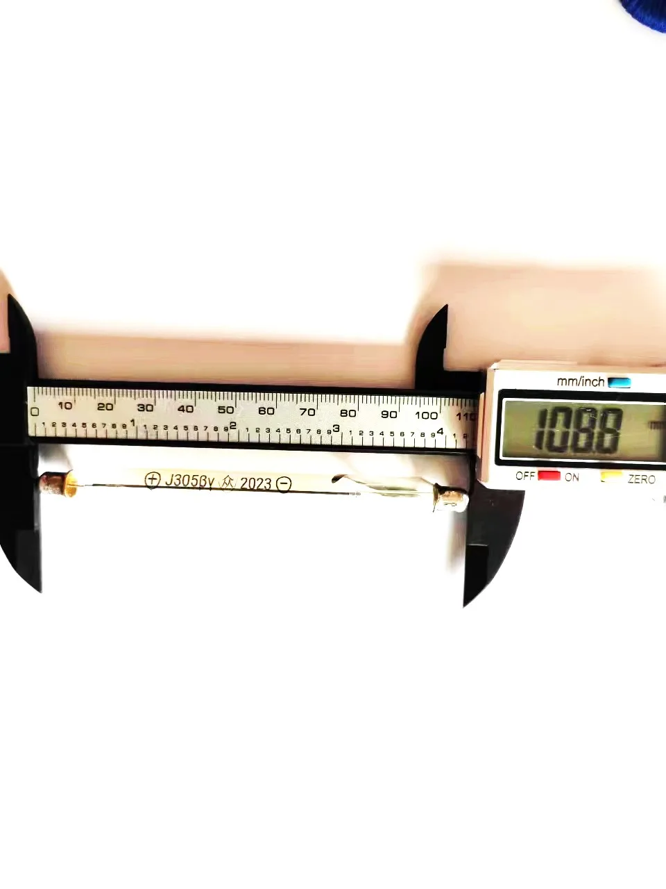 Geiger Counter tube J305 Glass GM tube Geiger tube Gamma Beta Radioactive detection Nuclear Radiation detector sensor