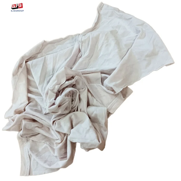 Тряпки для промышленной очистки белые тряпки из 100% хлопка рубашек чистки текстильных