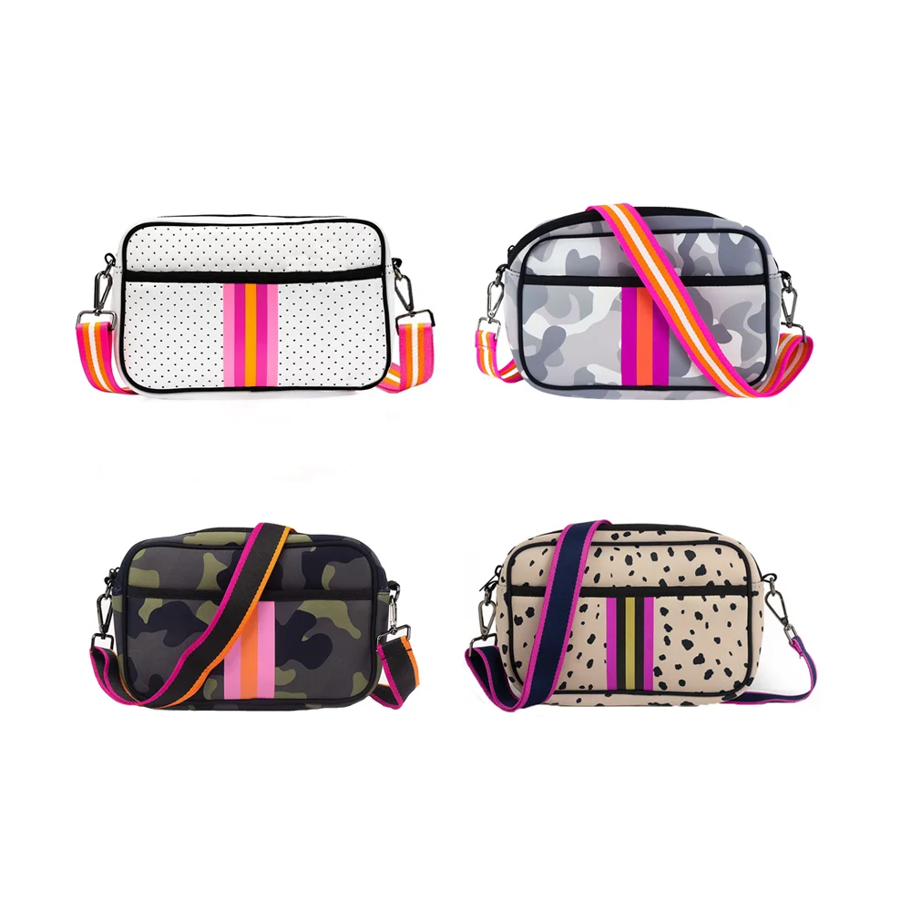 Sublimation Blanks Crossbody Wallet Phone Bag for Women Neoprene Crossbody Pouch Bag