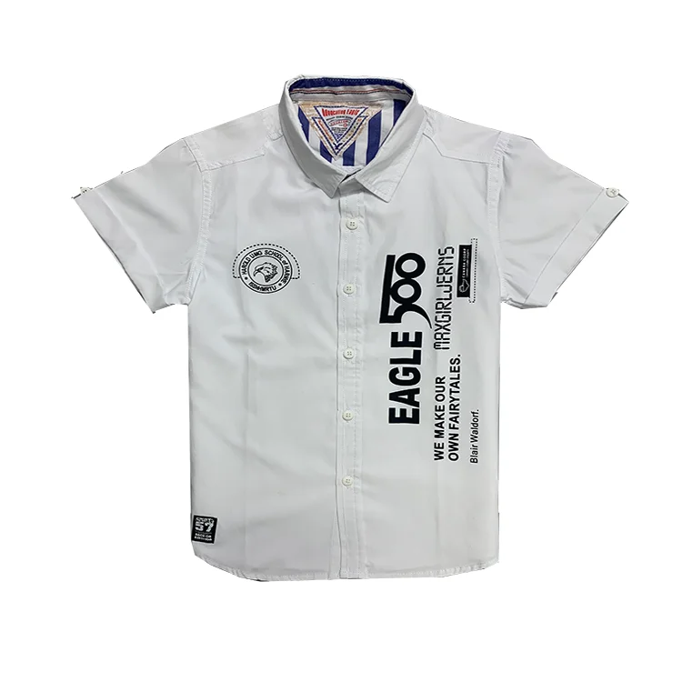 
Model Number 1231380D New Arrival 100% Cotton Breathable Kids T Shirt Children Boy Boy T Shirt Branded Garments 