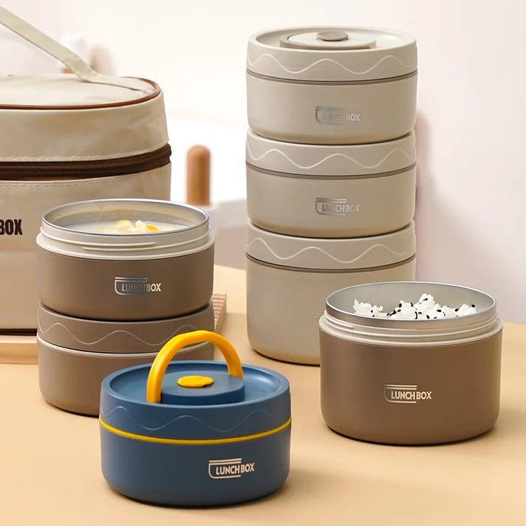 New Arrival Insulated Food Storage Containers Bento Lunch Boxes For School Thermal Insulated Bento Lunch Box With Bag