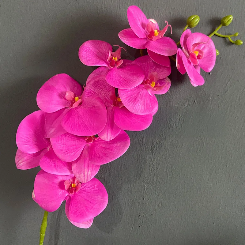 3D printing real touch lilies latex 3 heads artificial flowers lily for home decoration