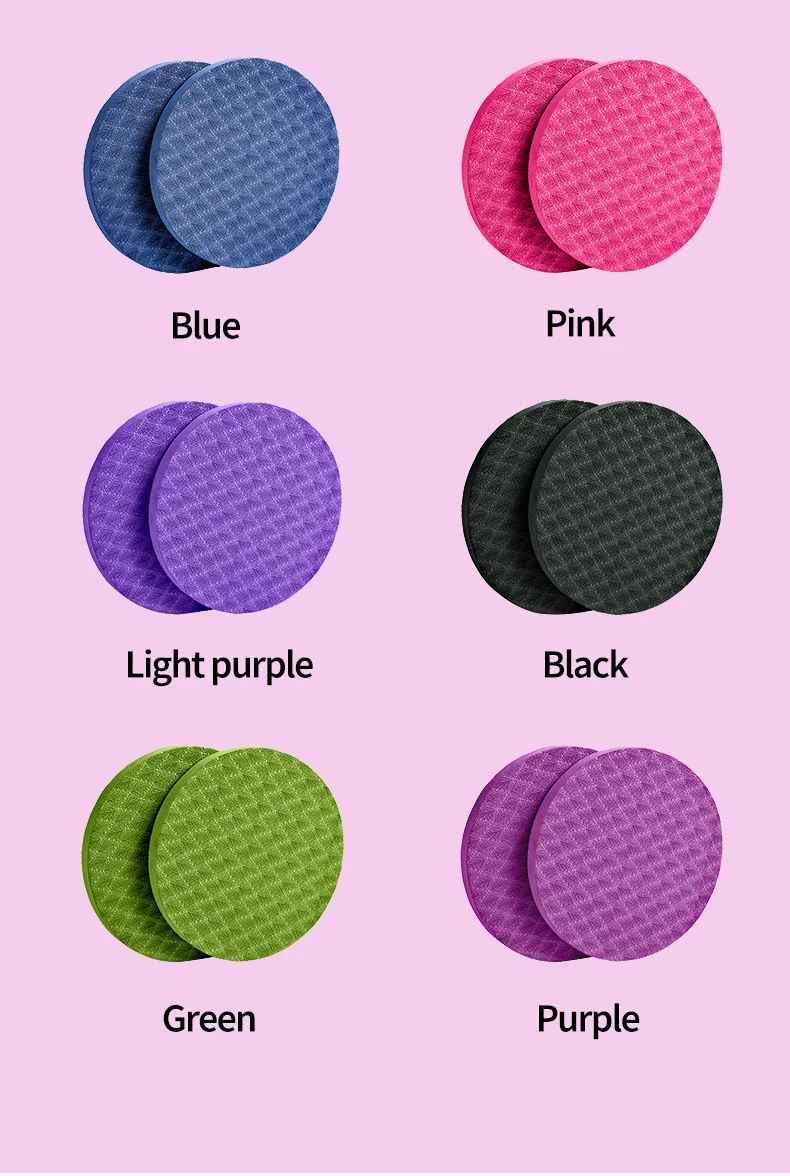 Home Exercise Round Colorful Fitness Tpe Foam Cushion Yoga Balance Pad Board Training Pad