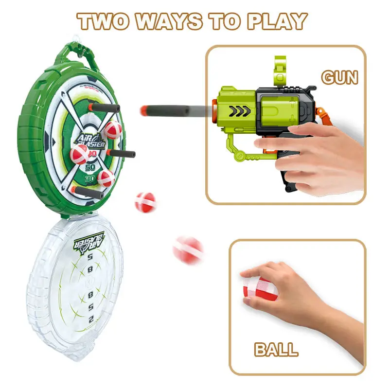 Kouyikou Factory Top Sale Mini Soft Bullet Gun Storage Box Set Outdoor Shooting Game Sniper Safe Foam Ball Soft Bullet Toy Gun