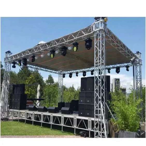Outdoor Aluminum Event Mobile stage color concert podium assemble stage portable stage