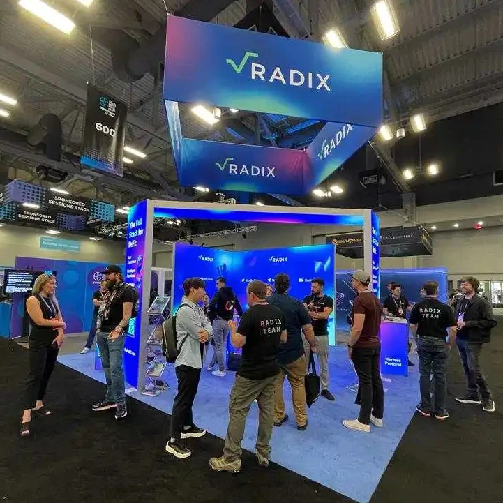Creative Worker-Friendly Aluminium Hybrid  Exhibition Booth Design for 2024 Las Vegas show
