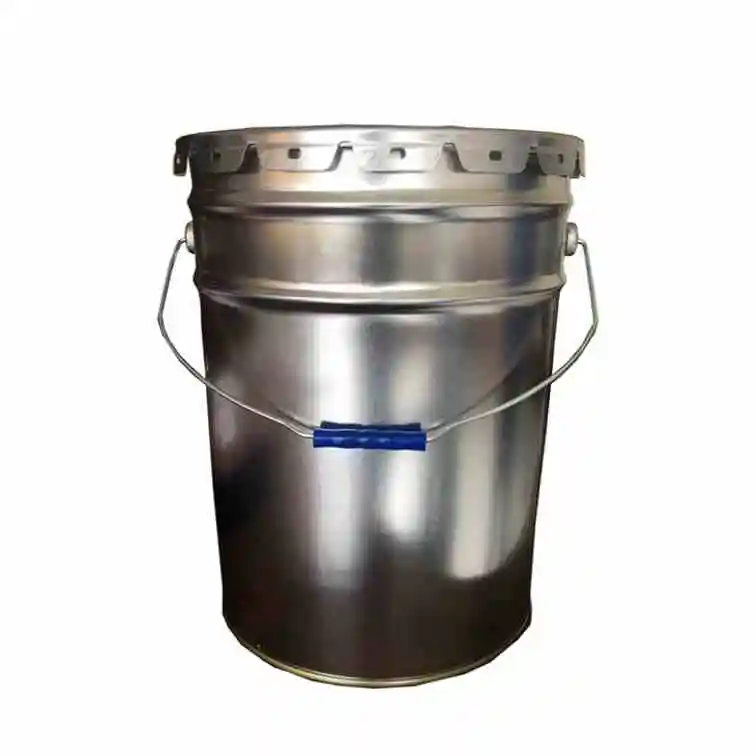 Металлическое эпоксидное фенольное покрытие внутри ржавчины 10 л Оловянное ведро с крышкой