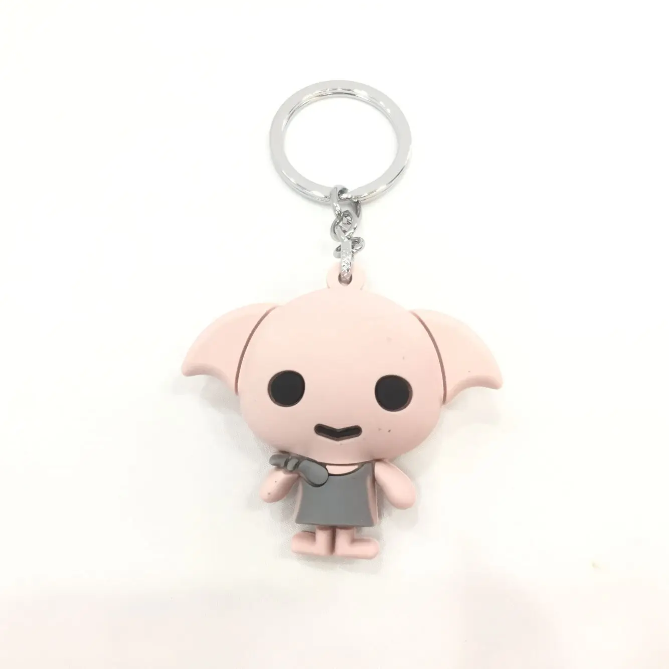 Popular Product PVC Rubber Silicone Eco-friendly Gift High Quality Key Chains For Women