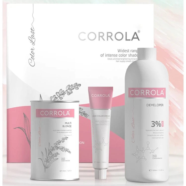 Professional Salon Hair Products Line Hair Care Hair Dye Series