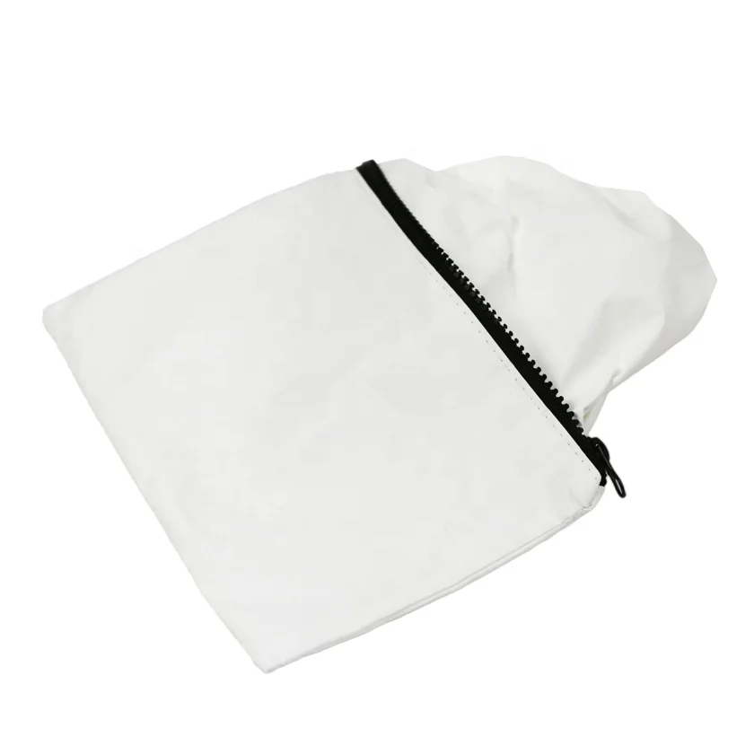 Premium waterproof untearable double-layer dupont paper cosmetic zipper bag tyvek makeup pouch