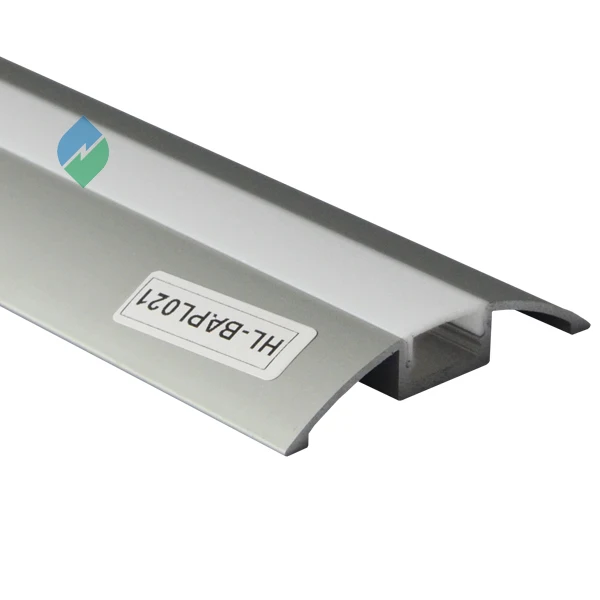 Flat Aluminum led profile for cabinet light