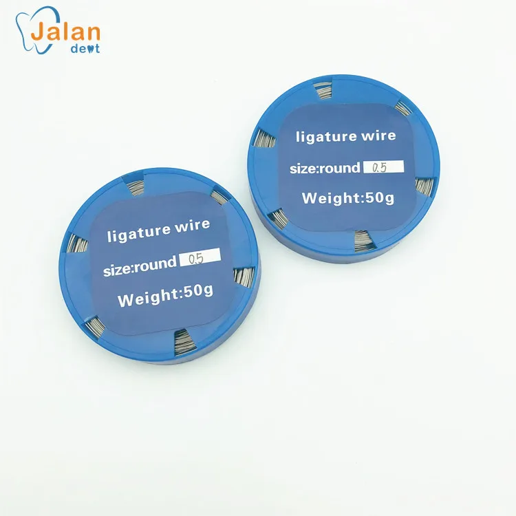 New Product Dental Orthodontic Ligature Wire 50G Dental Stainless Steel Wire