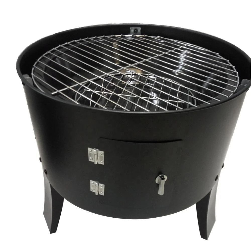 3 inch 1 Cooker Barbeque Meat Grilling Roasting Charcoal Chicken BBQ Grill