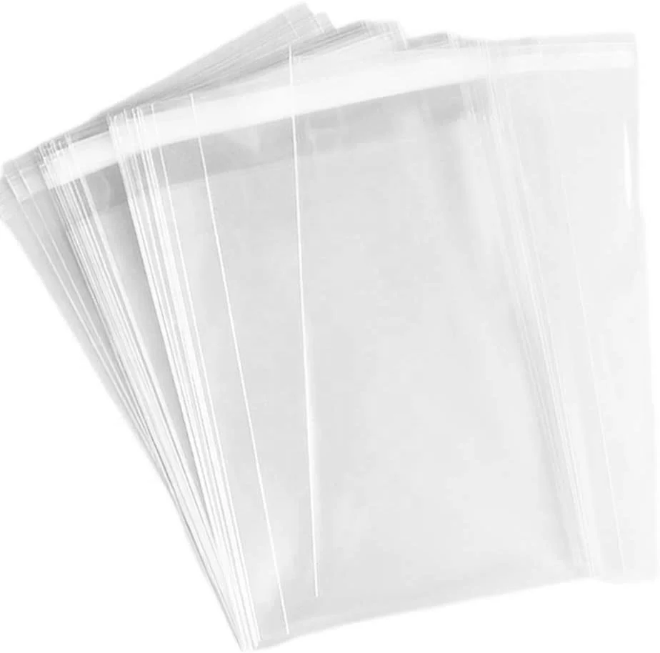 Clear Resealable Self Adhesive Bag Plastic Cellophane Bags Packing Clothing Bags