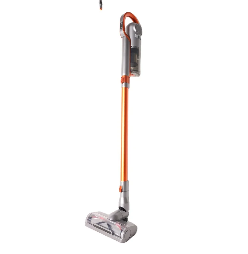 Lightweight Cordless Stick Vacuum Cleaner with LED Nozzle Lights and Turbo Battery Power, for Carpets and Hard Floors