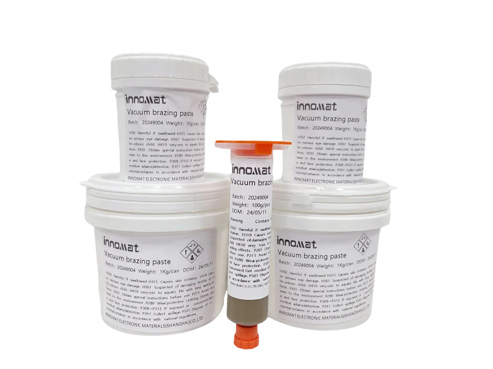 Low Cost Vacuum Stainless Steel Brazing AgCuNi Solder Paste For Copper Alloy Welding