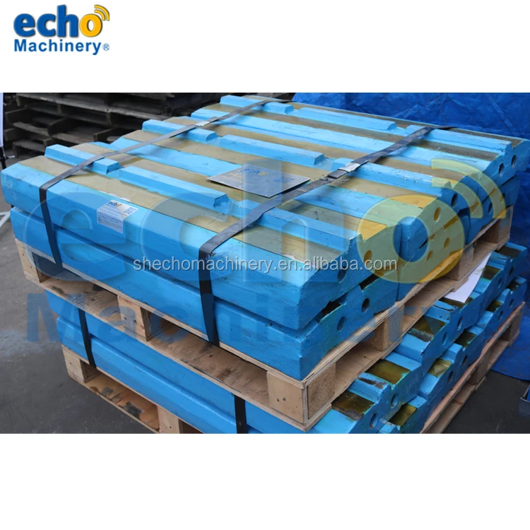 MR110 EVO impact crusher blow bar medium chrome hammers for stone crushing