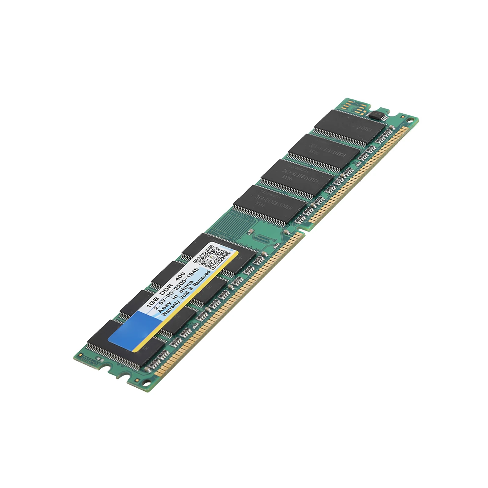 
Memory Stick 1G 400MHZ High Speed Anti-corrosion 184 Pin Memory Bank Ram Fully Compatible for Intel for AMD for PC-3200 Desktop 