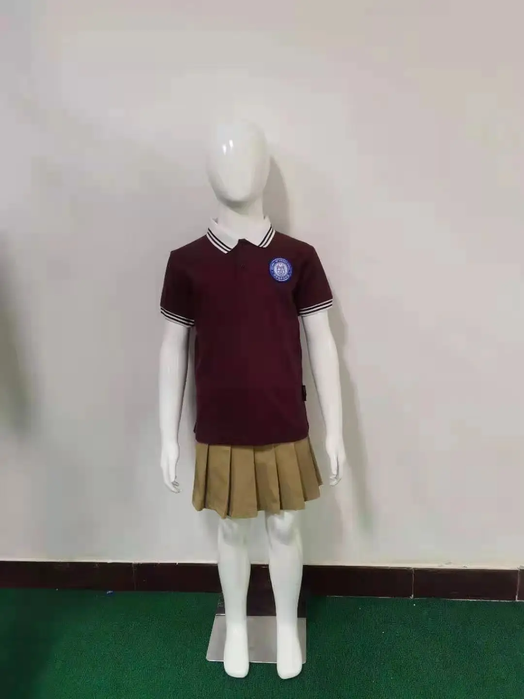 Summer Short Sleeve Suit School Uniforms