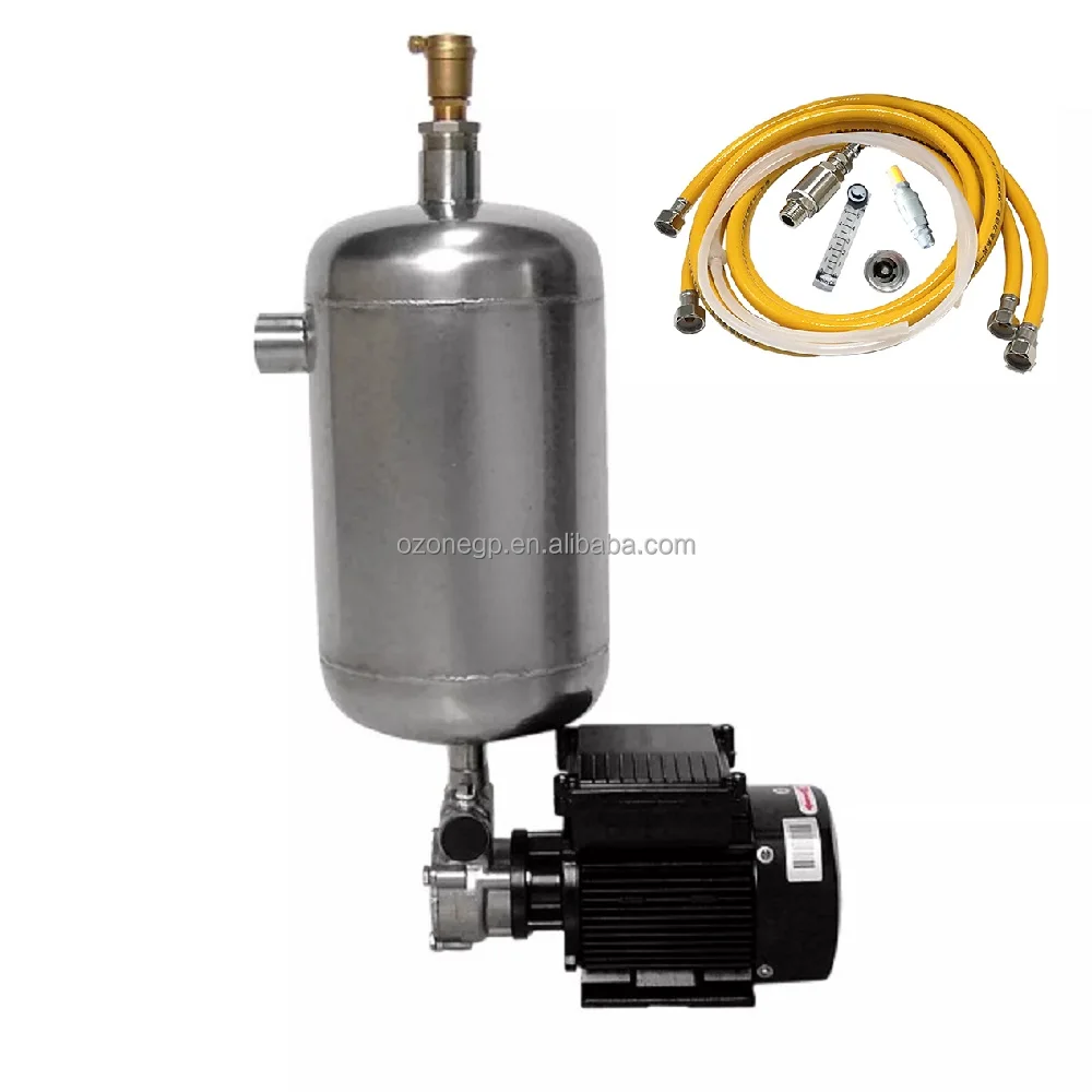 2000 liter per hour Portable nano bubble technology gas liquid mixing pump for water treatment